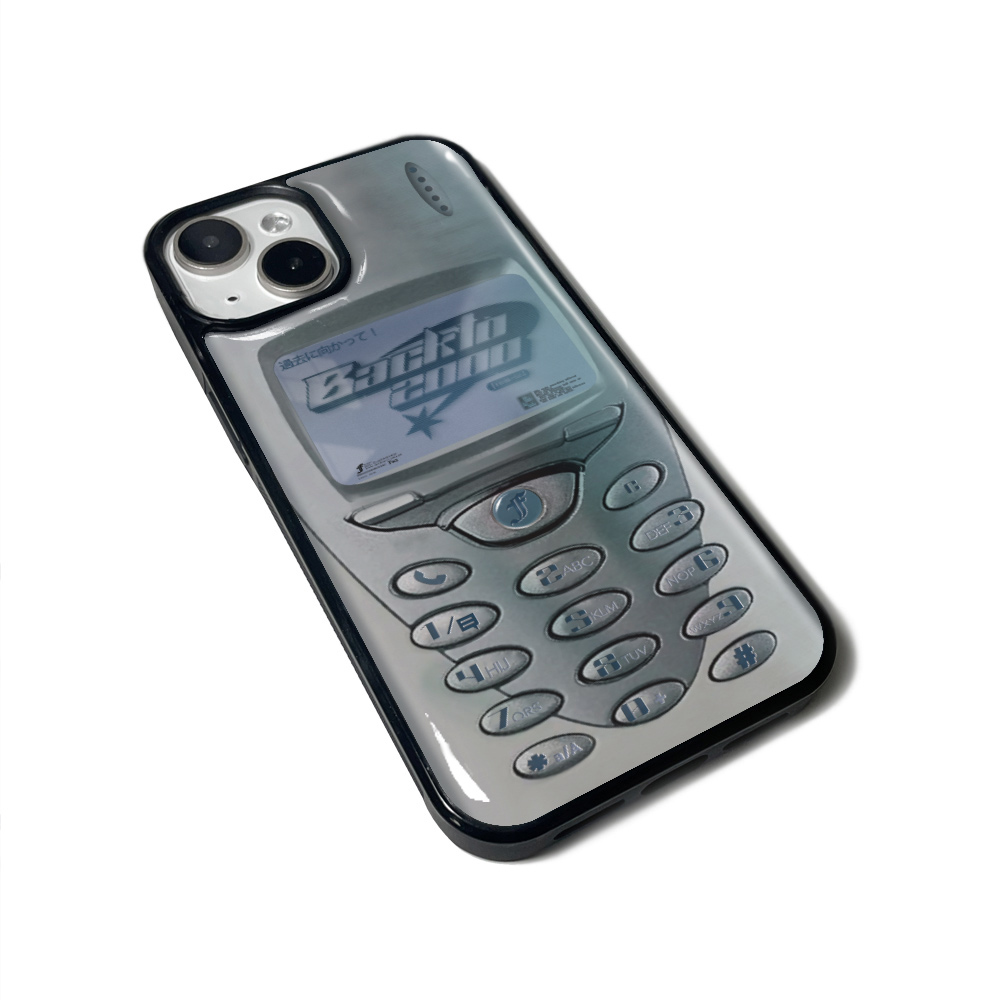 Newtro Deep Grey epoxy phone case