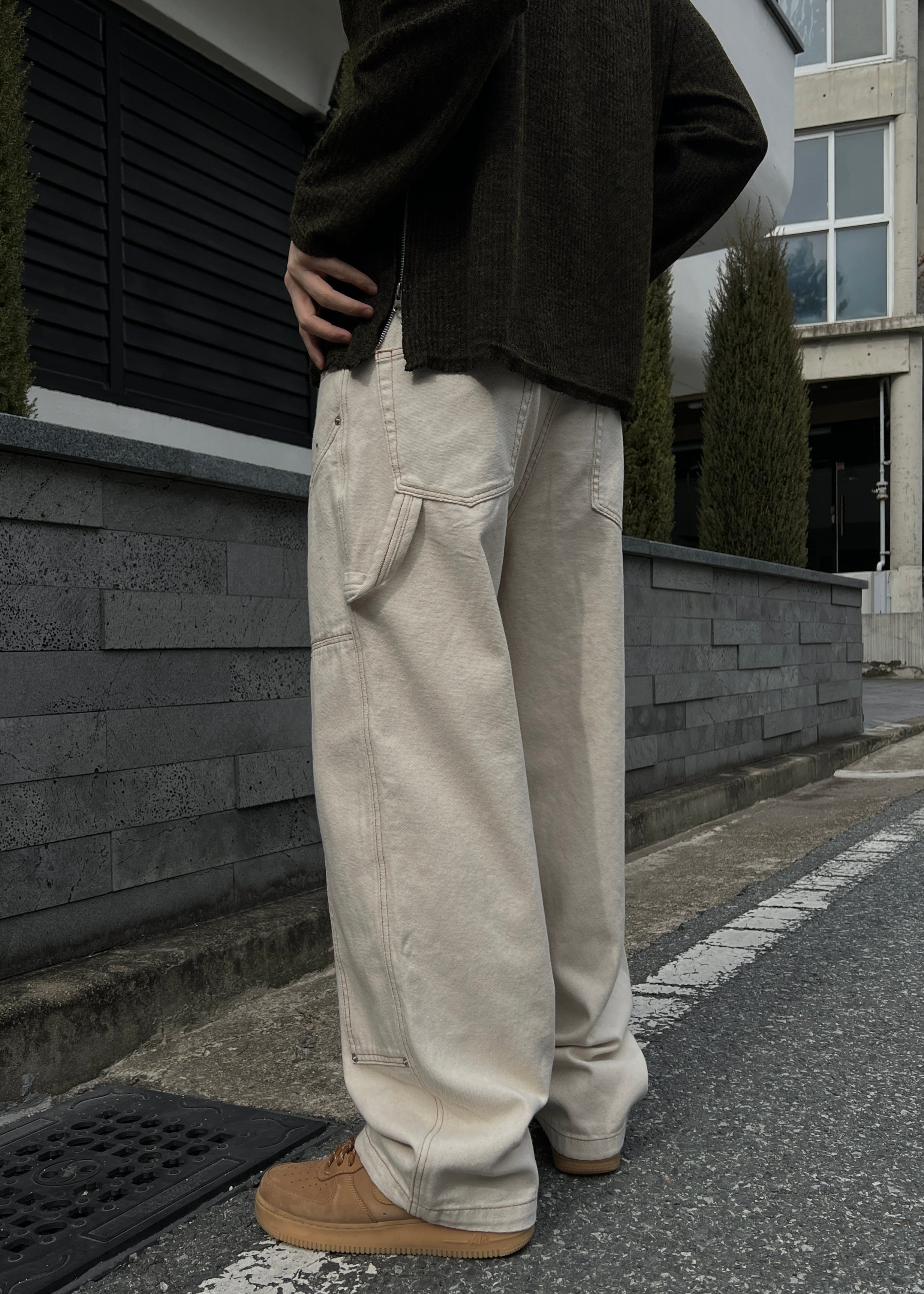 Century Double Carpenter Pants(2colors)