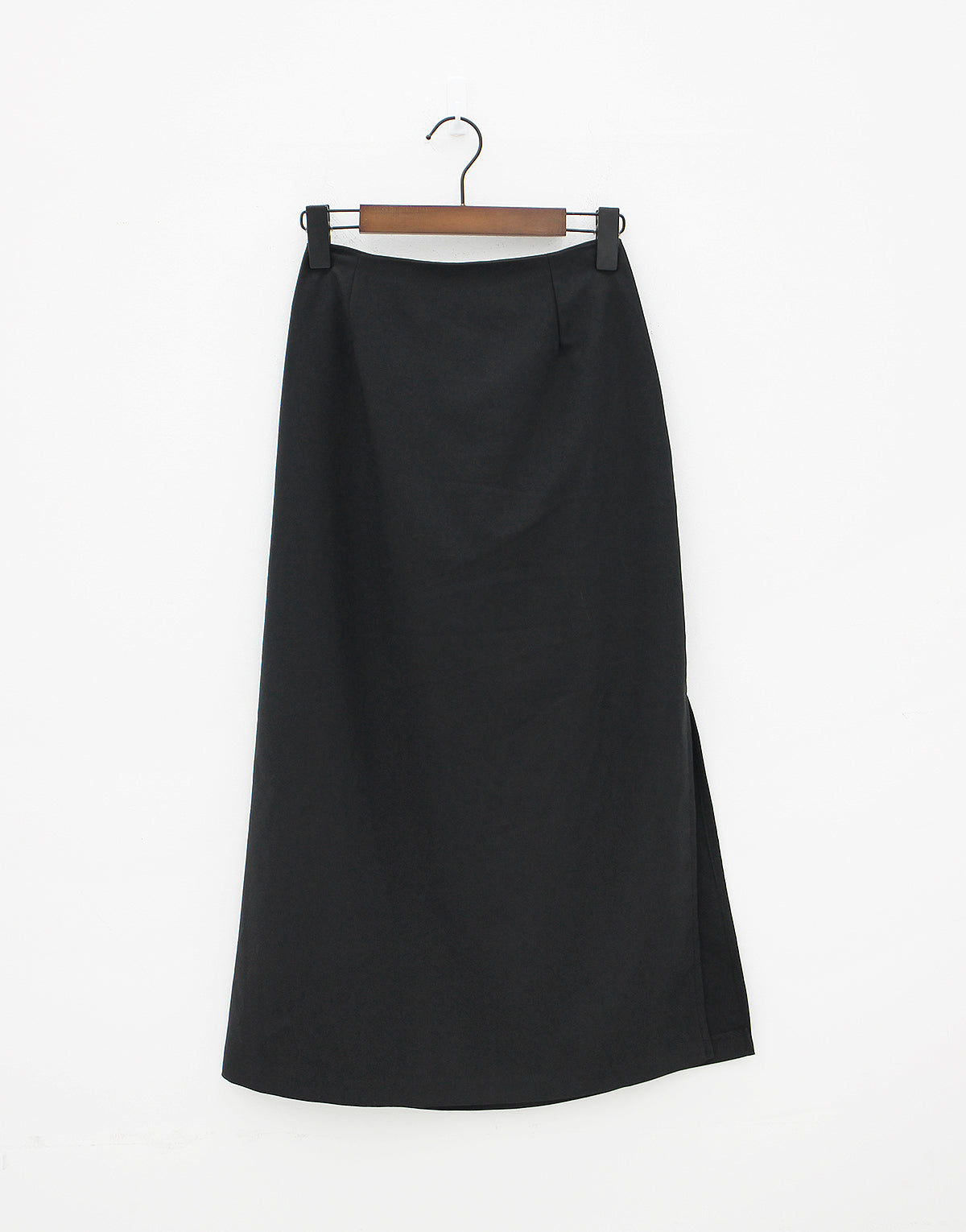 Side slit long skirt (3color)