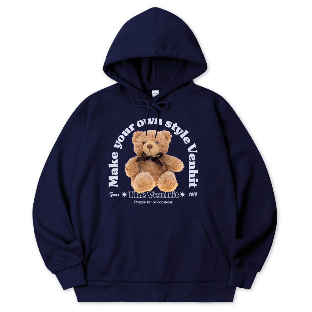 VENHIT Brown Bear HOODIE