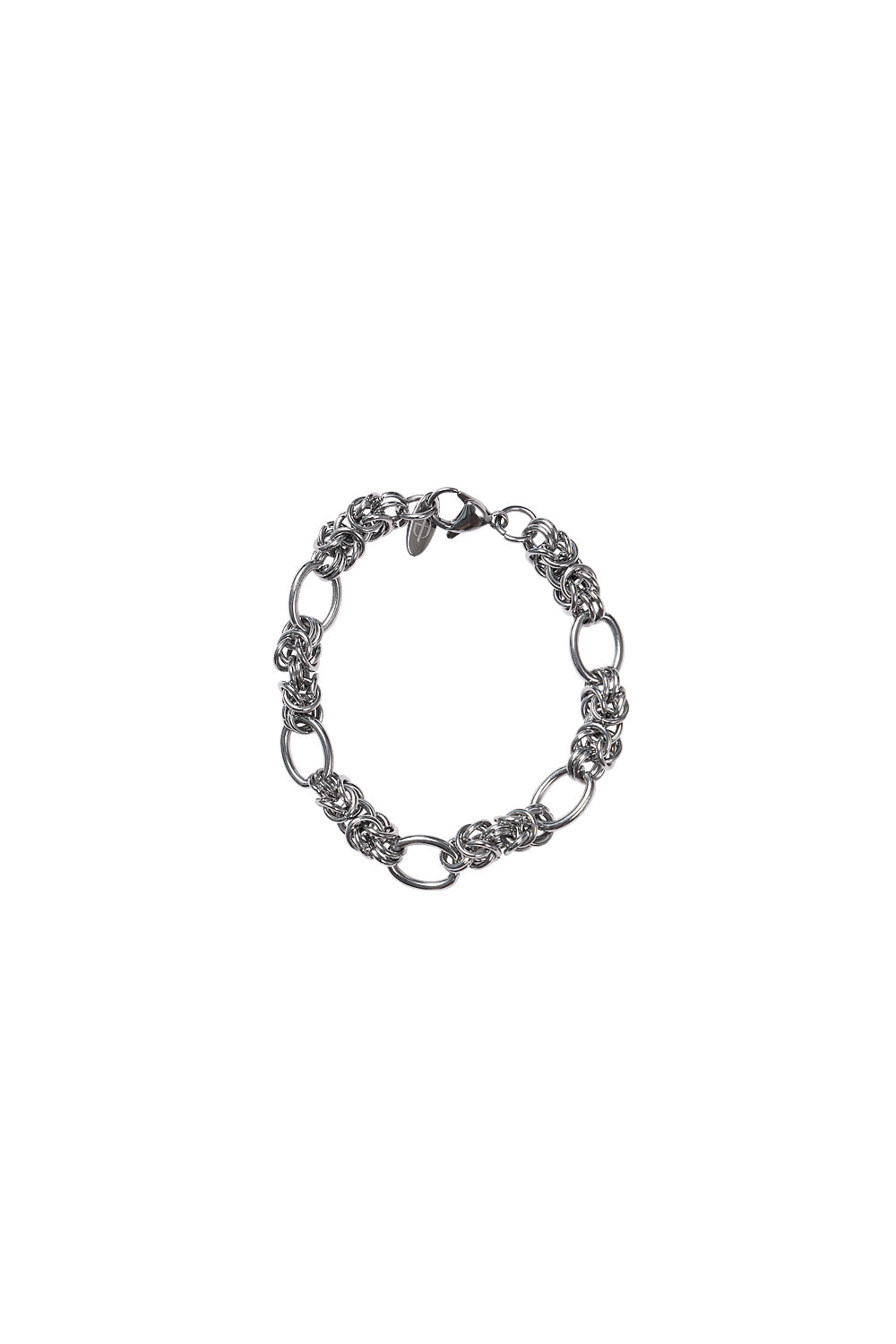 WEAVE CHAIN BRACELET_SILVER