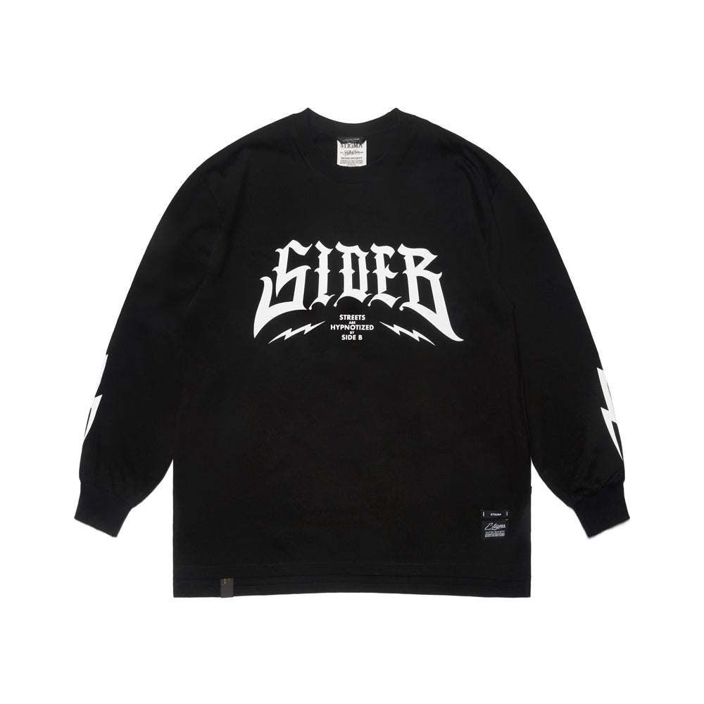 SIDE B OVERSIZED LONG SLEEVES T-SHIRTS