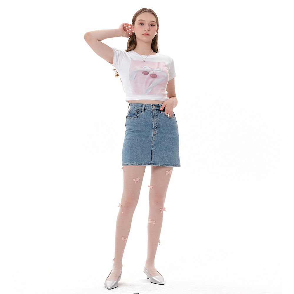 Cherry Crop Tee