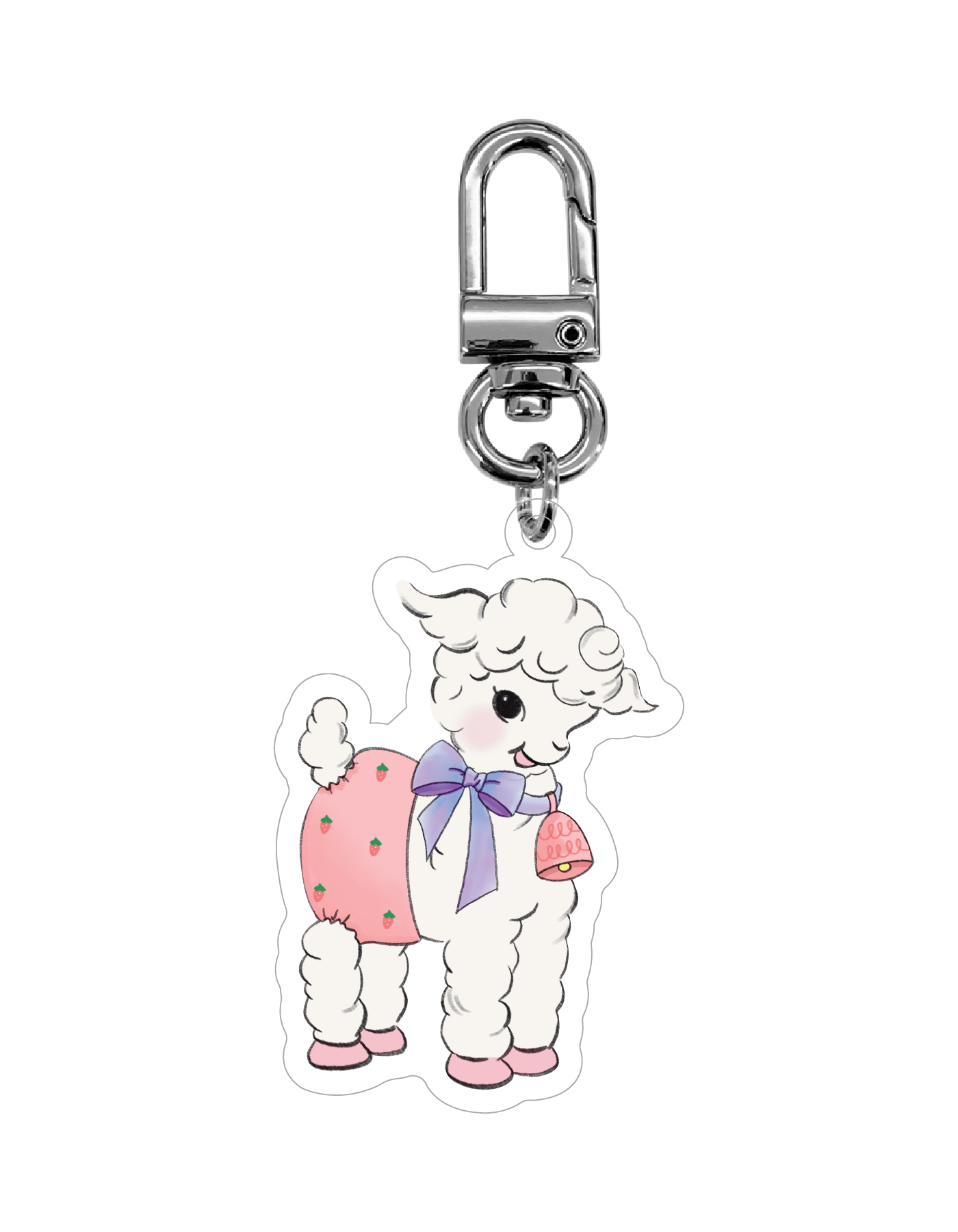 Ontheshell Baby Keyring - Ribbon