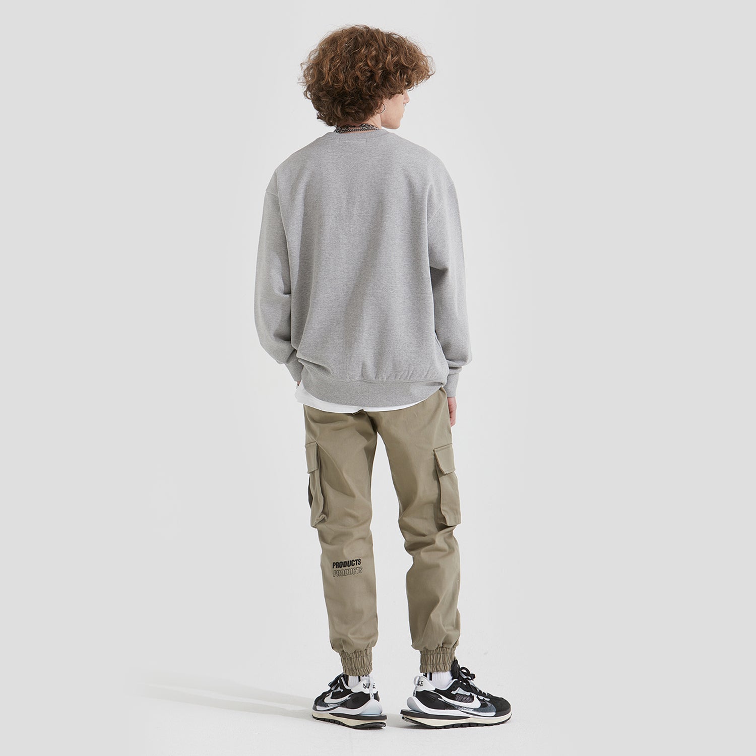 Premium Cotton Span Jogger Pants (KHAKI)