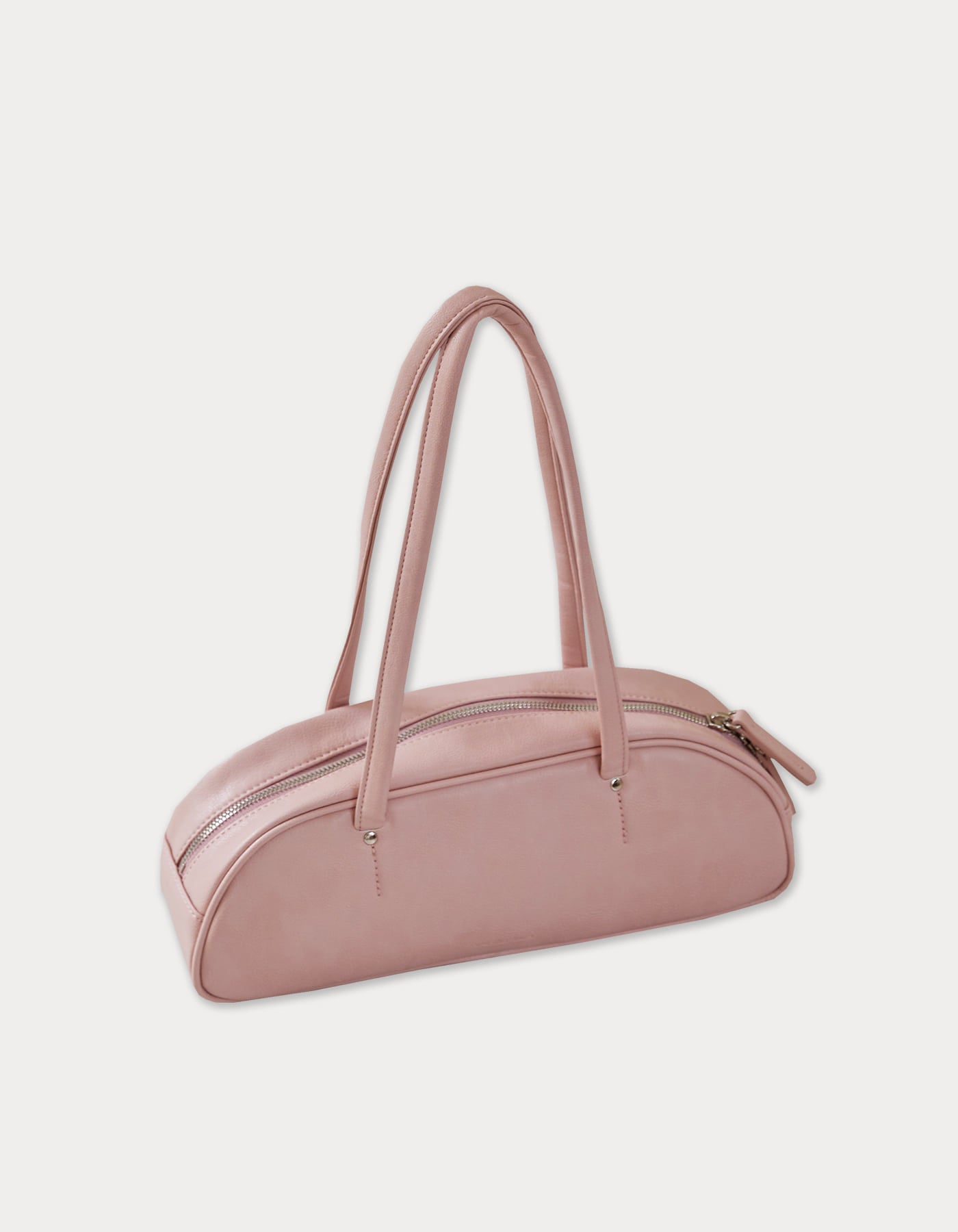 demi baguette bag - powder pink