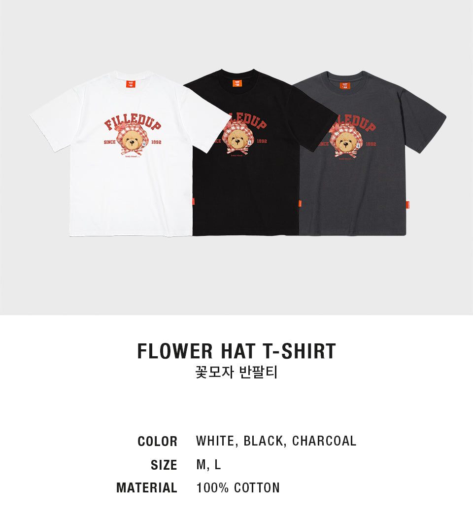 Flower Hat T-Shirt