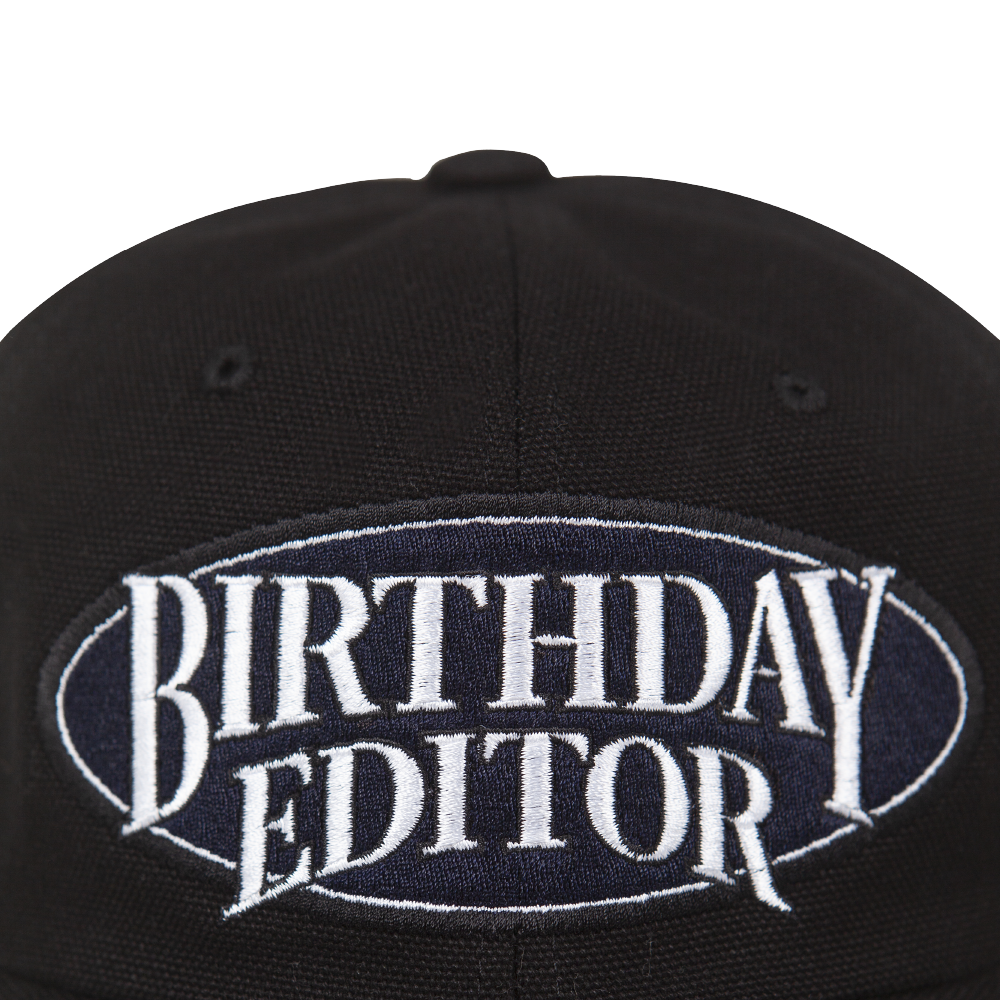 TOM'S EDITOR CAMP CAP BLACK