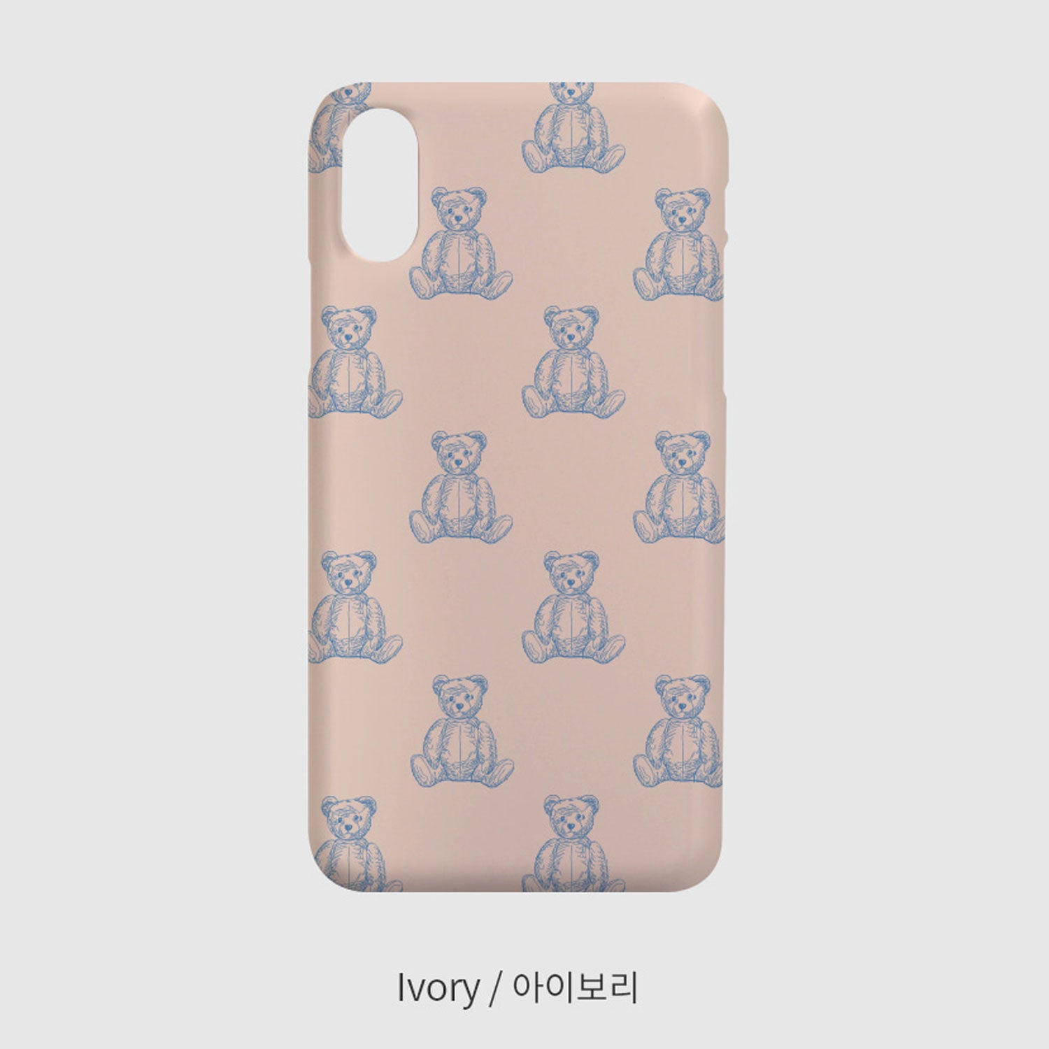 Pastel bear phone case