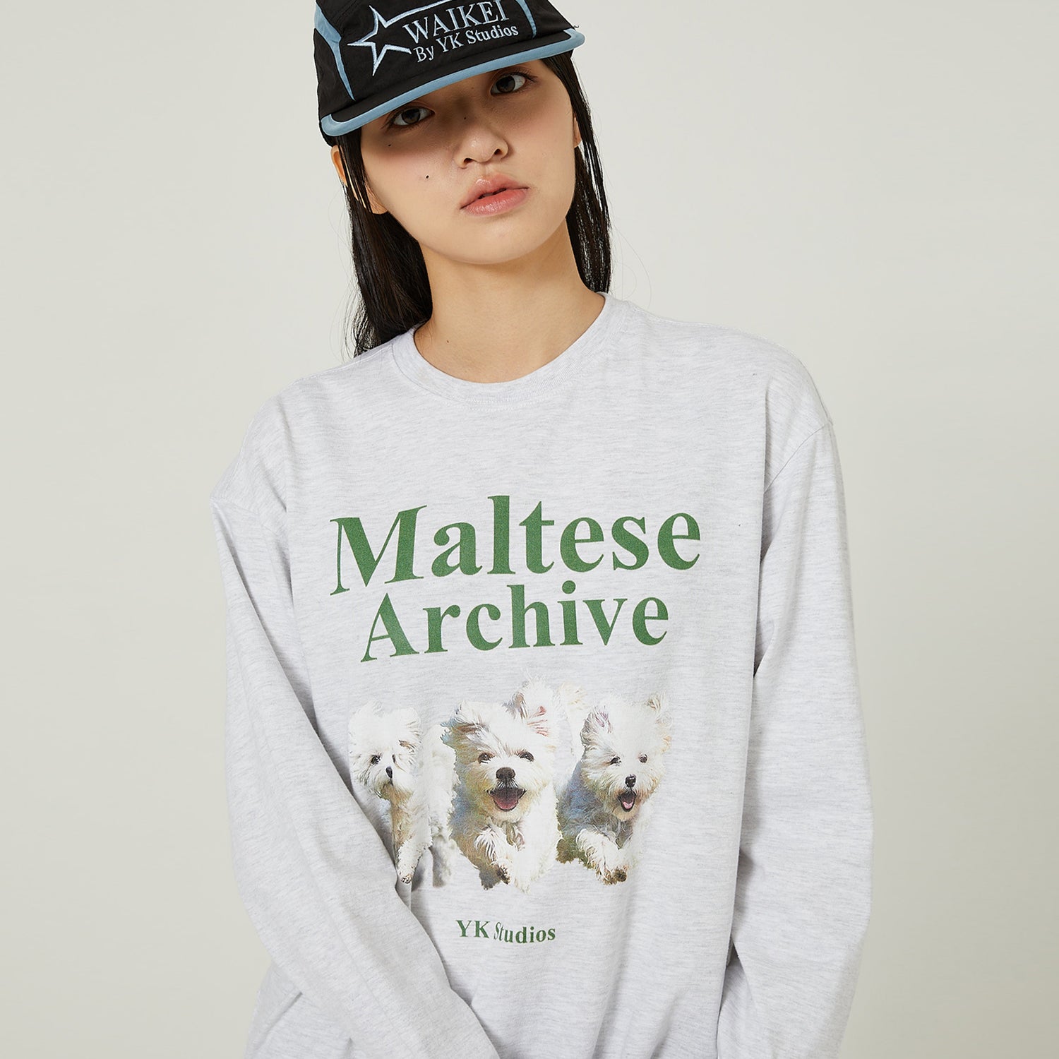 Maltese archive long sleeve tshirt