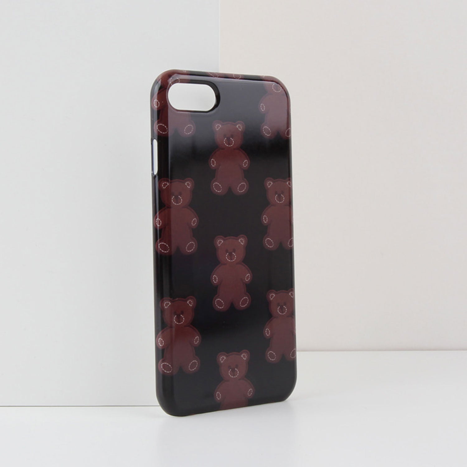 Tedy bear glossy phone case