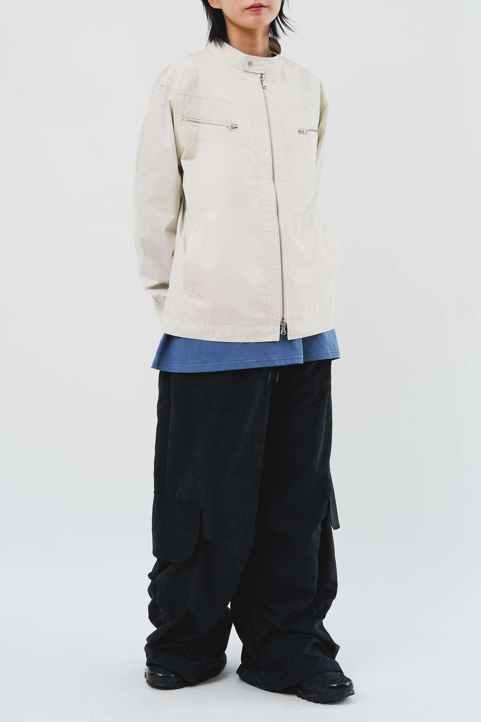 Low-rise Cargo Pants (3color)