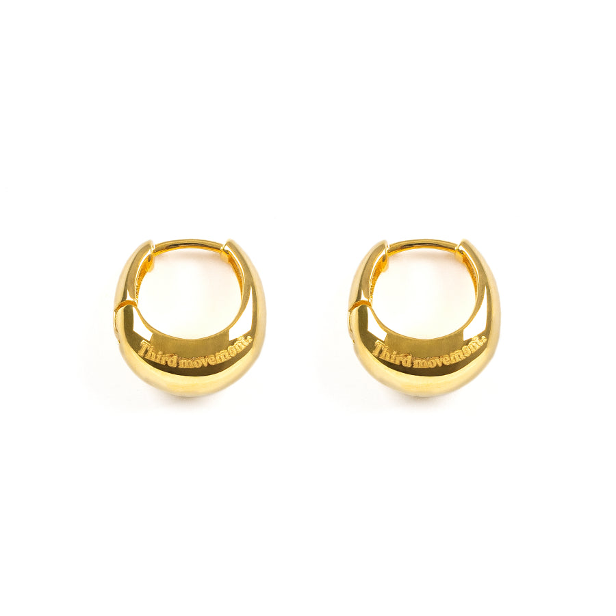 Half Moon Earring (Gold)