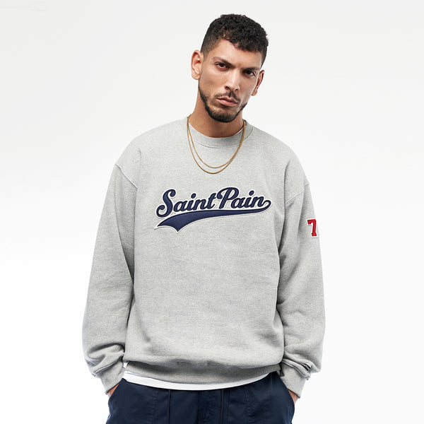 SP TEAM LOGO CREWNECK-NAVY