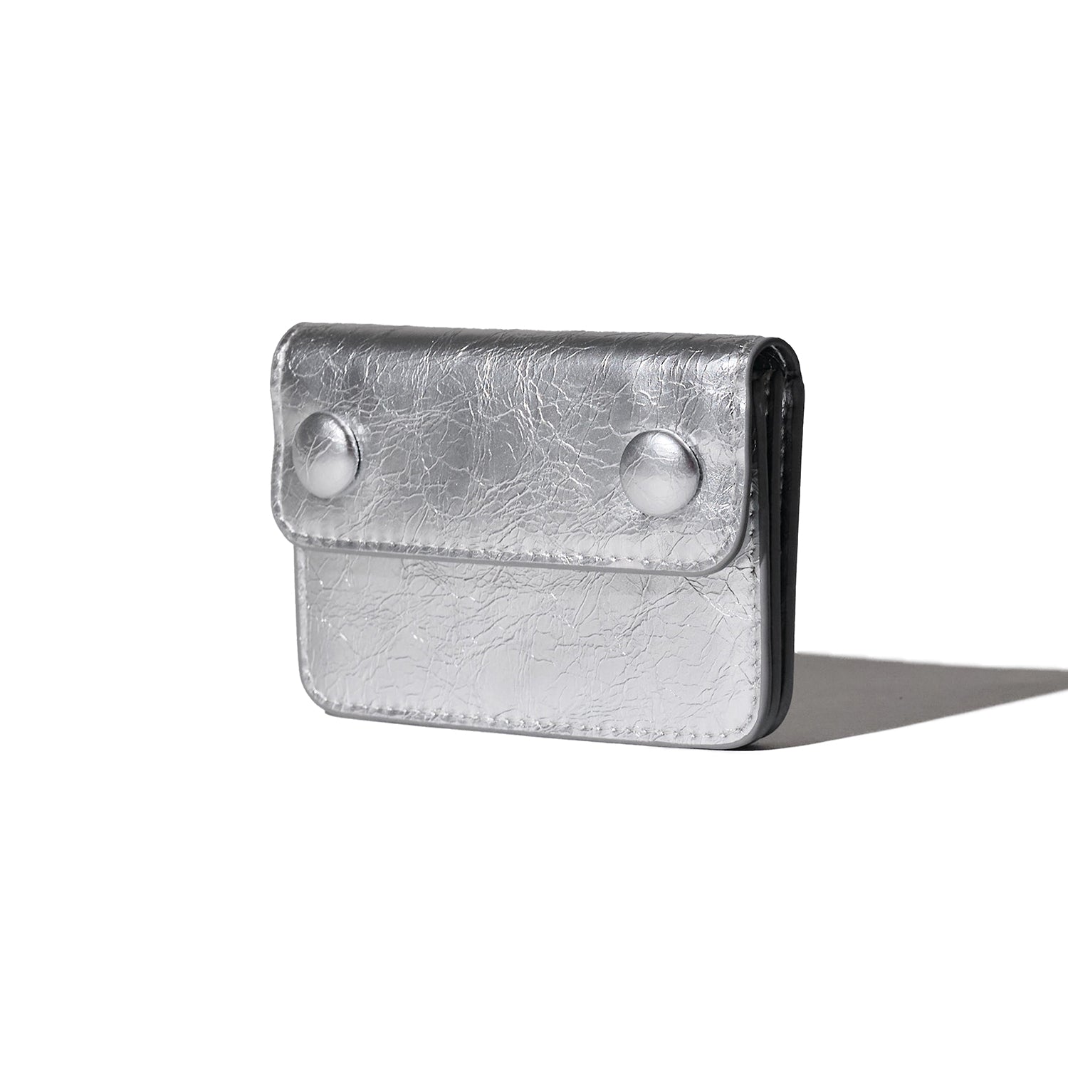 DOT Accordion Coin & Card Wallets silver