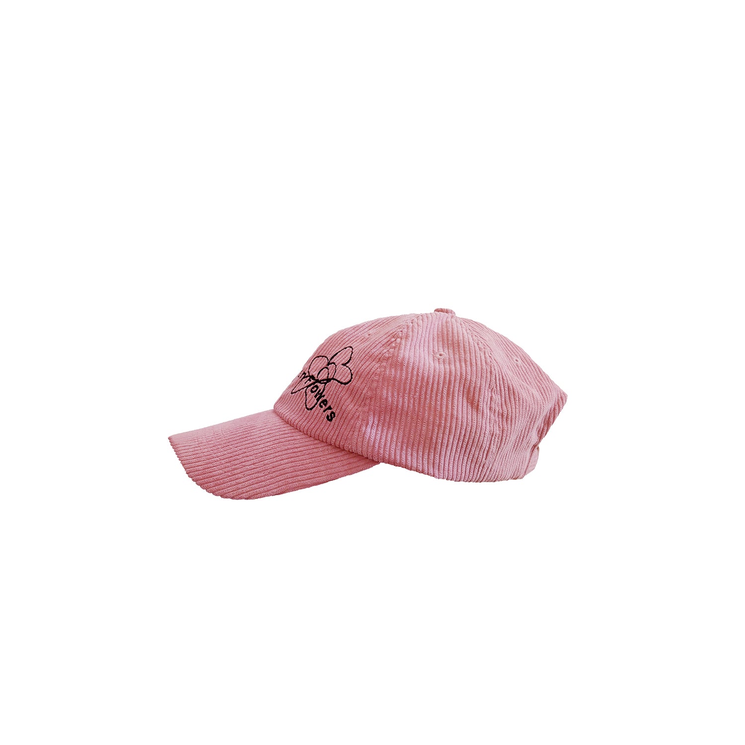 Beautiful Than Flowers Corduroy Cap / Pink