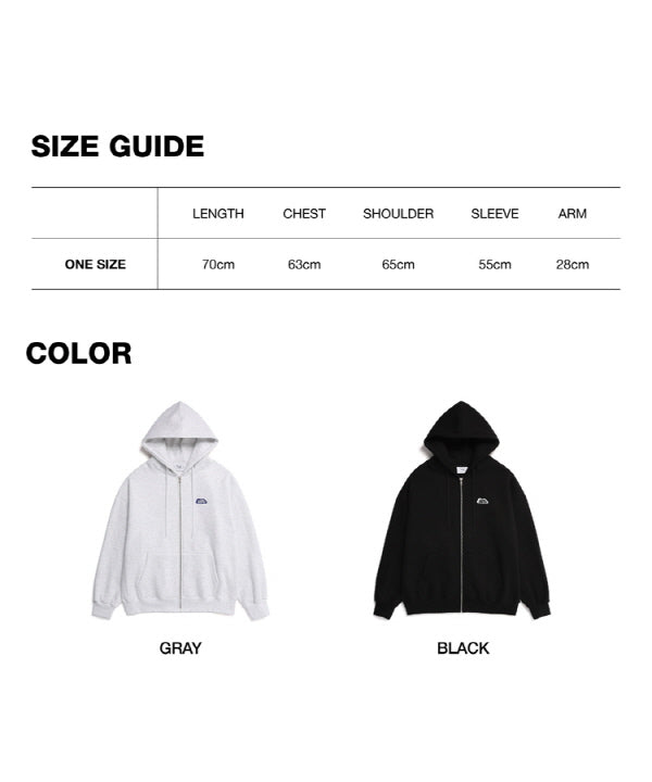 DREAM HOODIE ZIP-UP (2 COLOR)