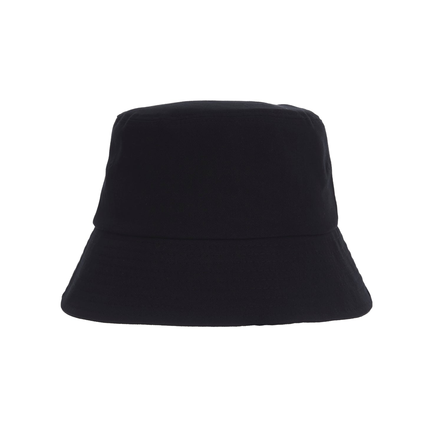 Herringbone label bucket hat