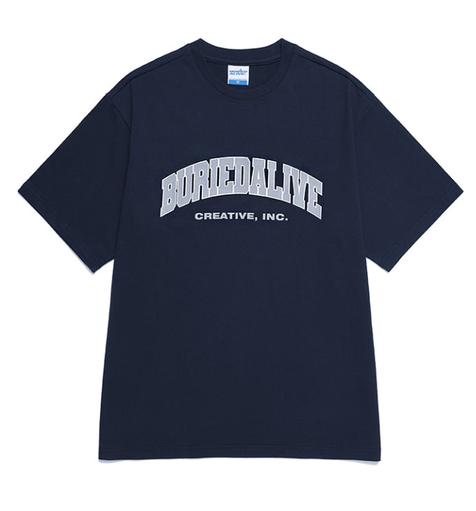 BA UNIVERSITY TEE - NAVY