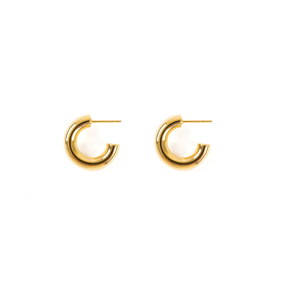 Mini Hoop Earring (Gold)