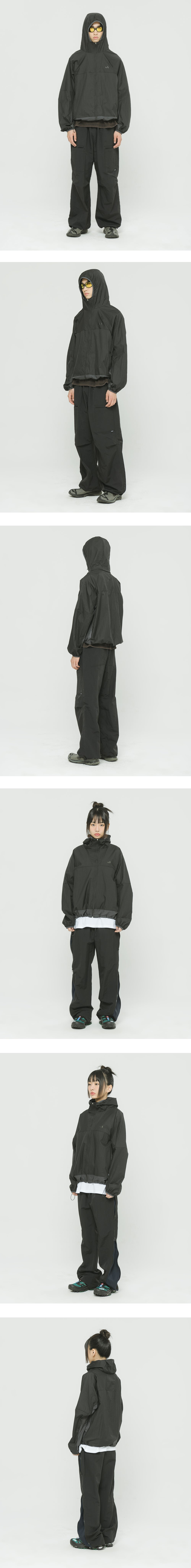 Ripstop Jogging Jacket Black