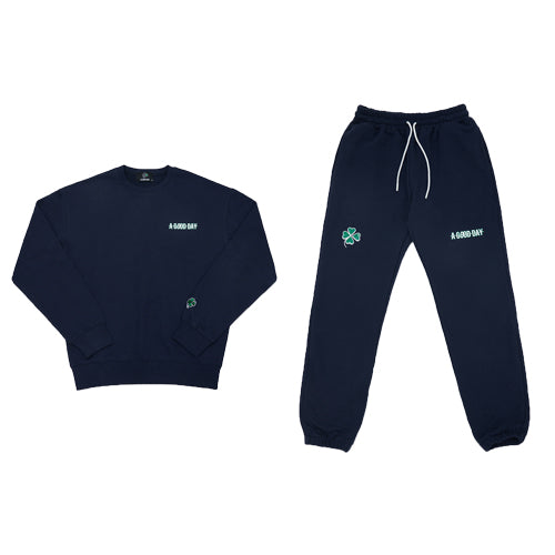 FLOVER MTM SWEAT SHIRTS (NAVY)