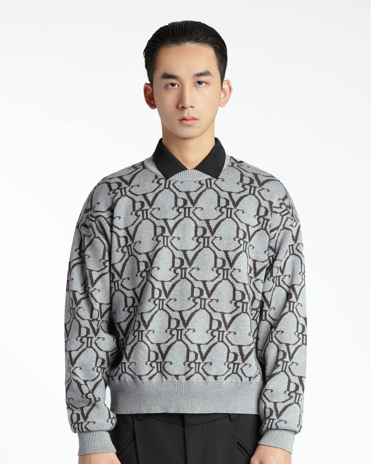 DVRK PRIVÉ MONOGRAM SWEATER