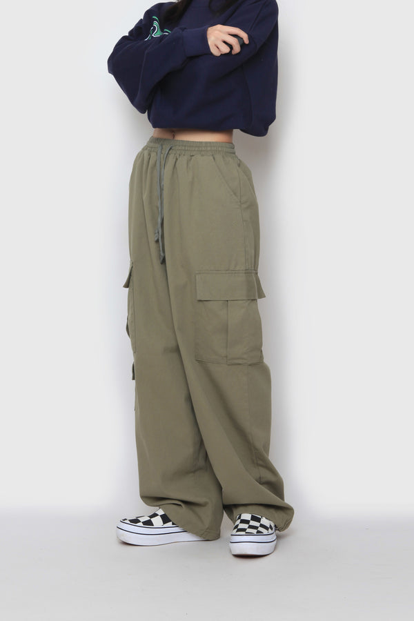 Bio-Washing Cargo Pants