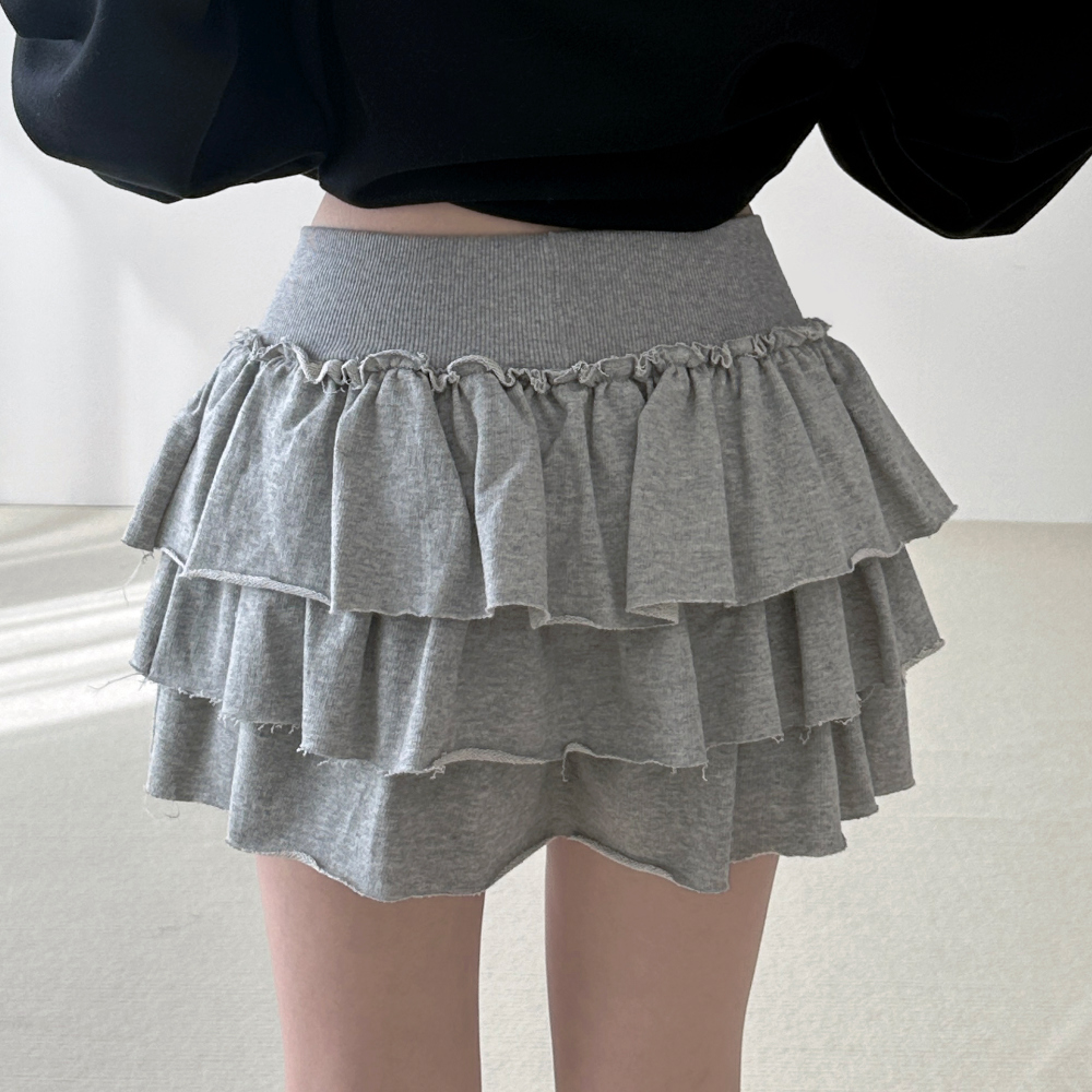 Pillar cancan mini skirt