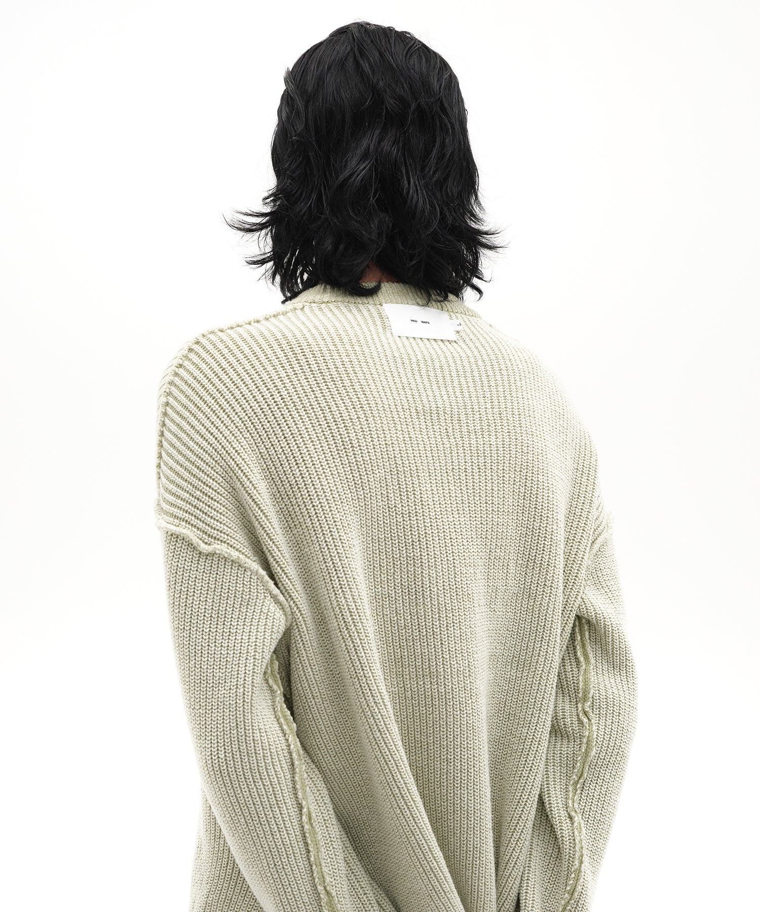 Reversible Side Cut Knit_Green