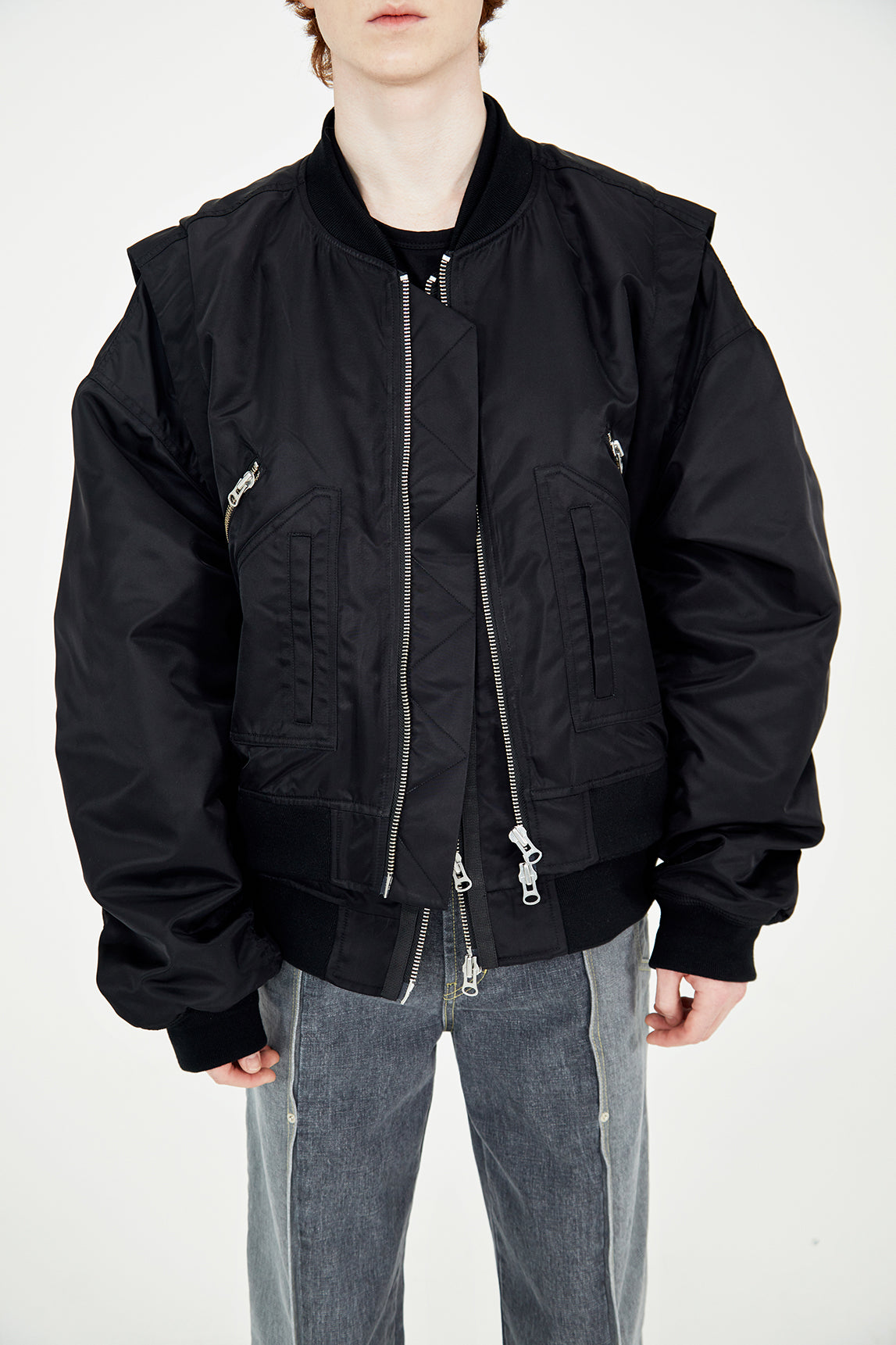 Layered overfit ma-1 (Black)