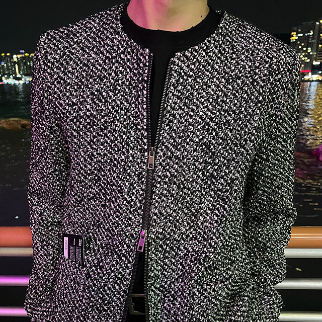 Tweed two-way Short Jacket(2color)