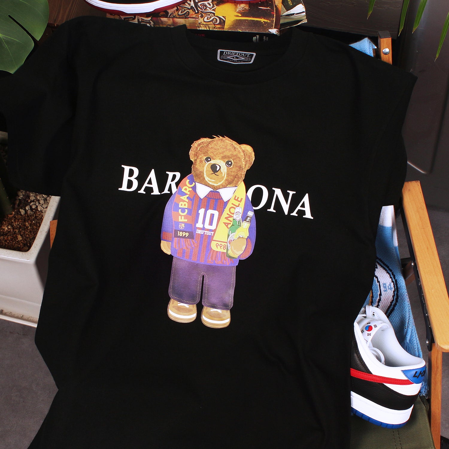 CHU-066 BARCELONA SUPPORTERS  BEAR