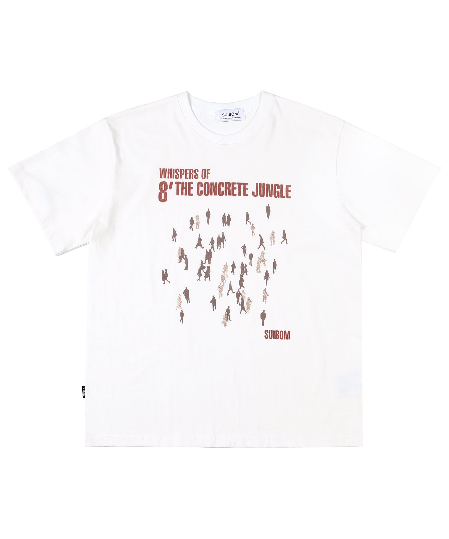 CONCRETE JUNGLE T-Shirt in Off white