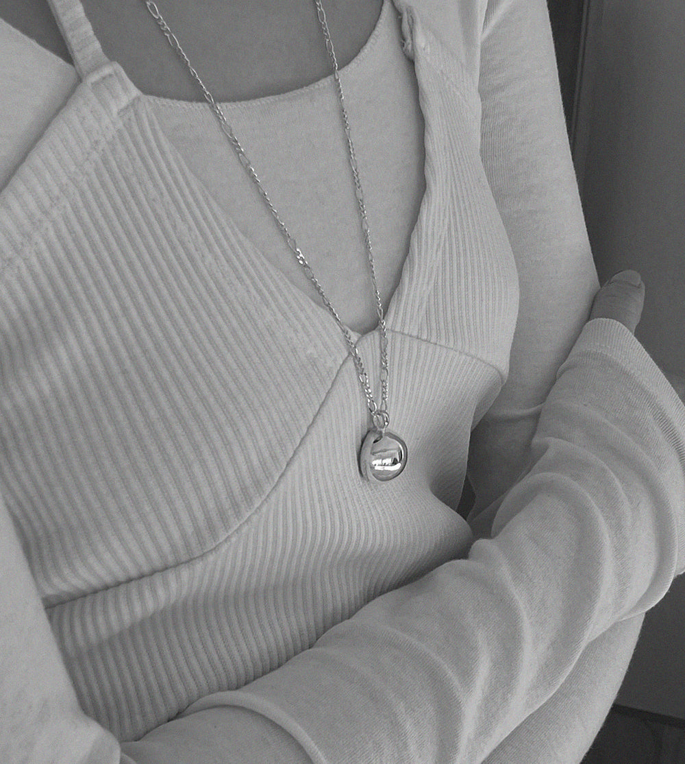 HALF SPHERE NECKLACE