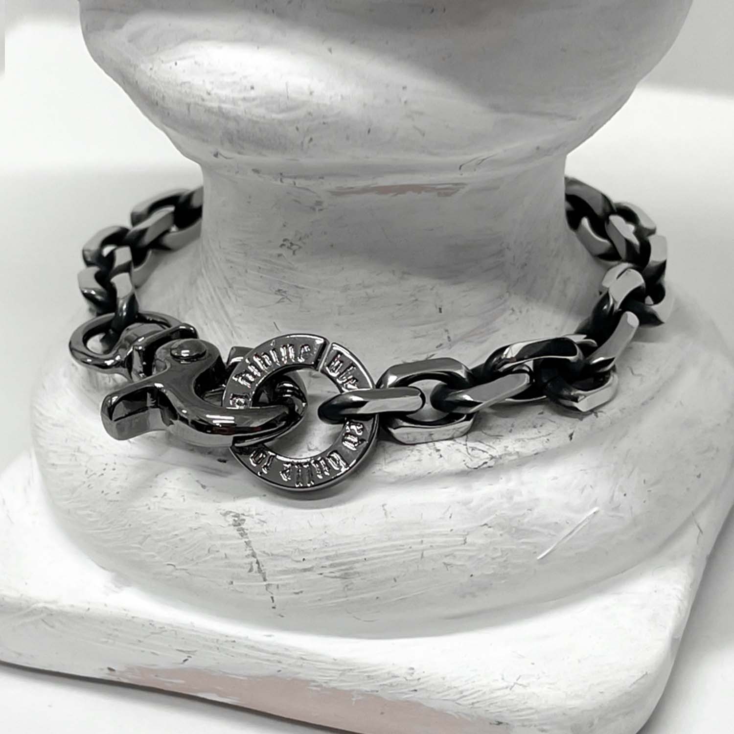 [BLESSEDBULLET]black line original chain bracele