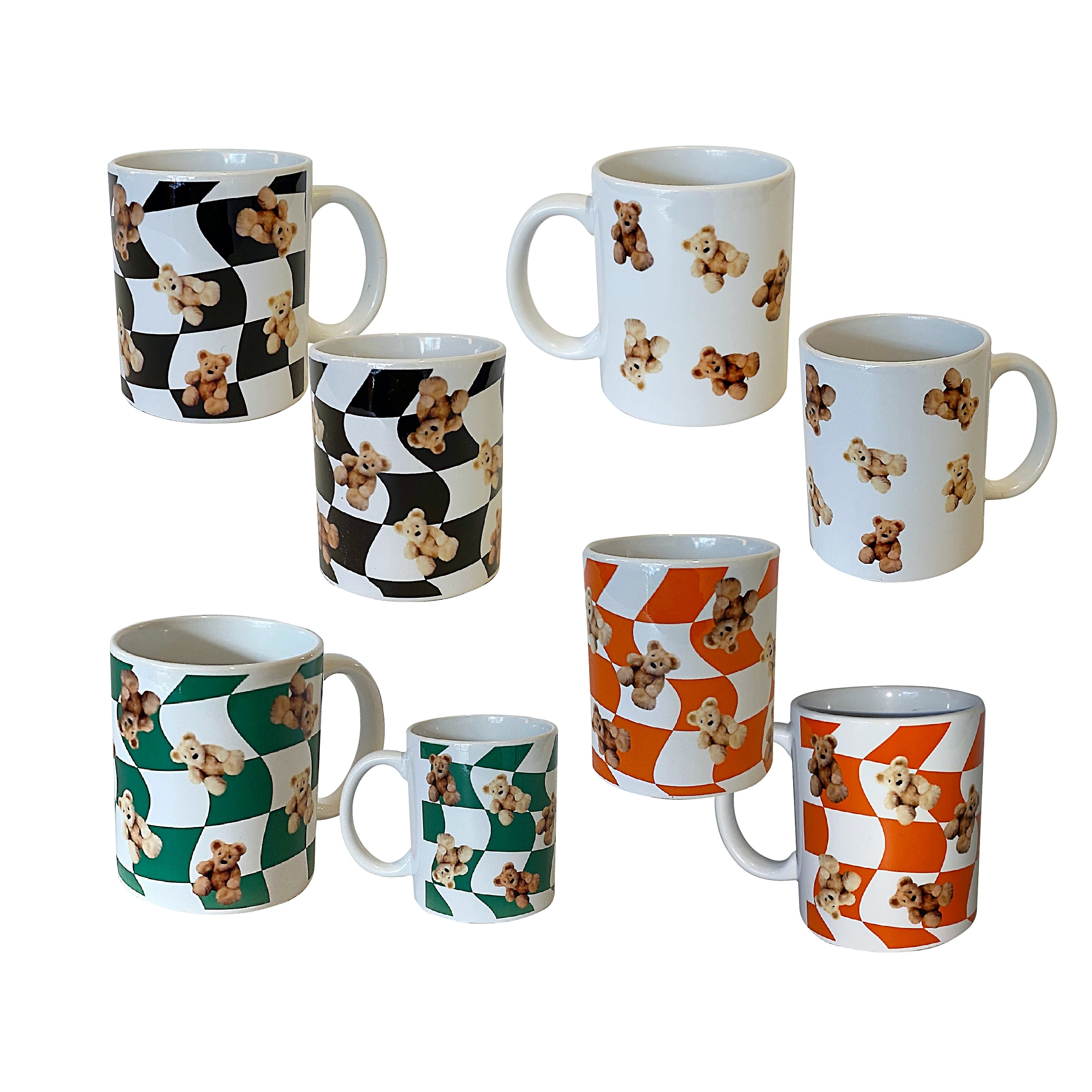 Cotton bear mug cup