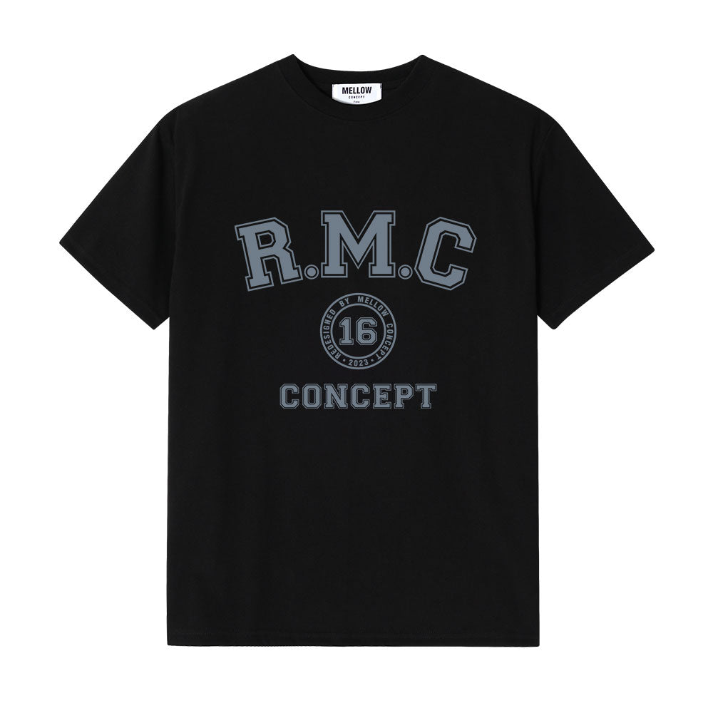 MCT U04 Black concept loose T-shirts