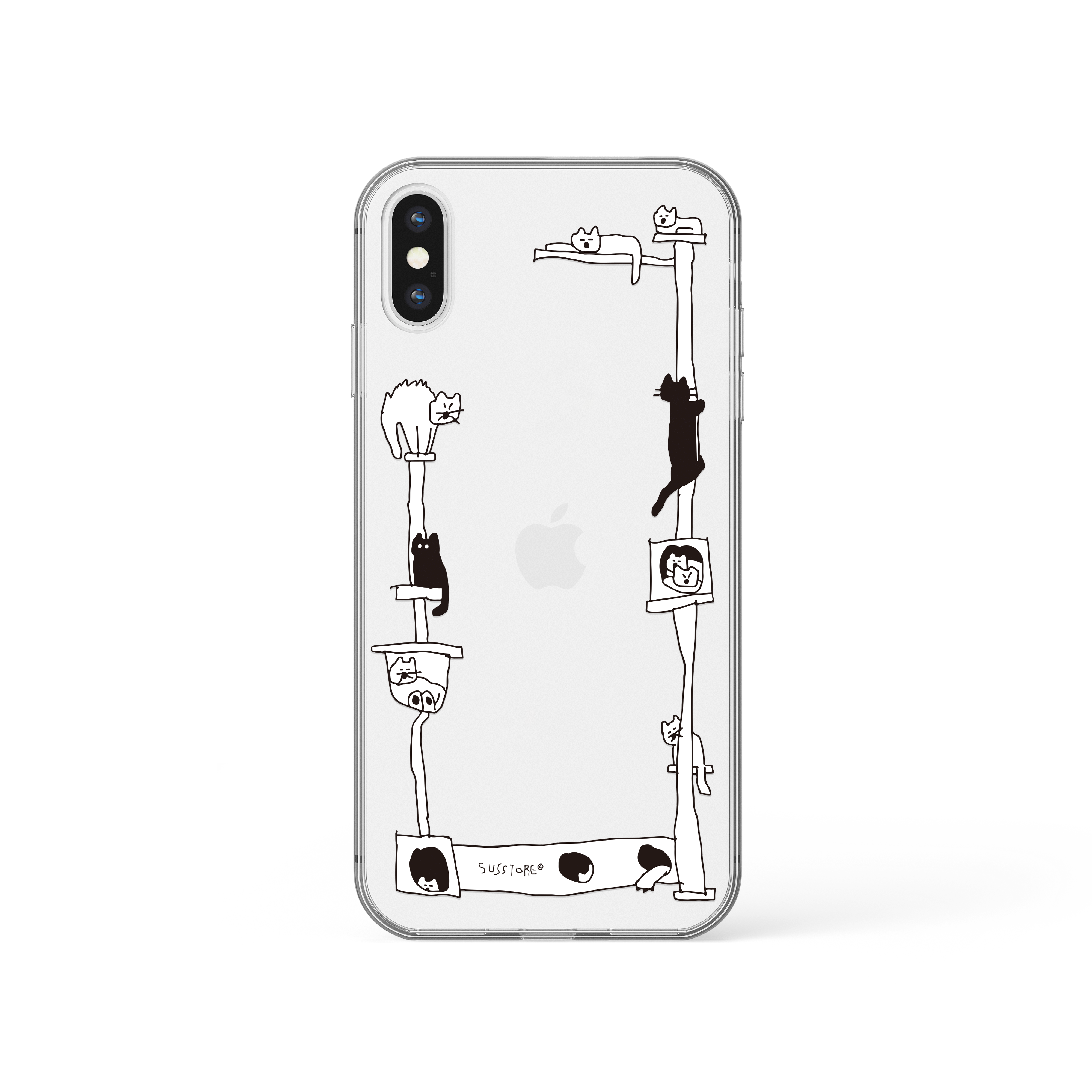 Cat Tower 12cats phone case