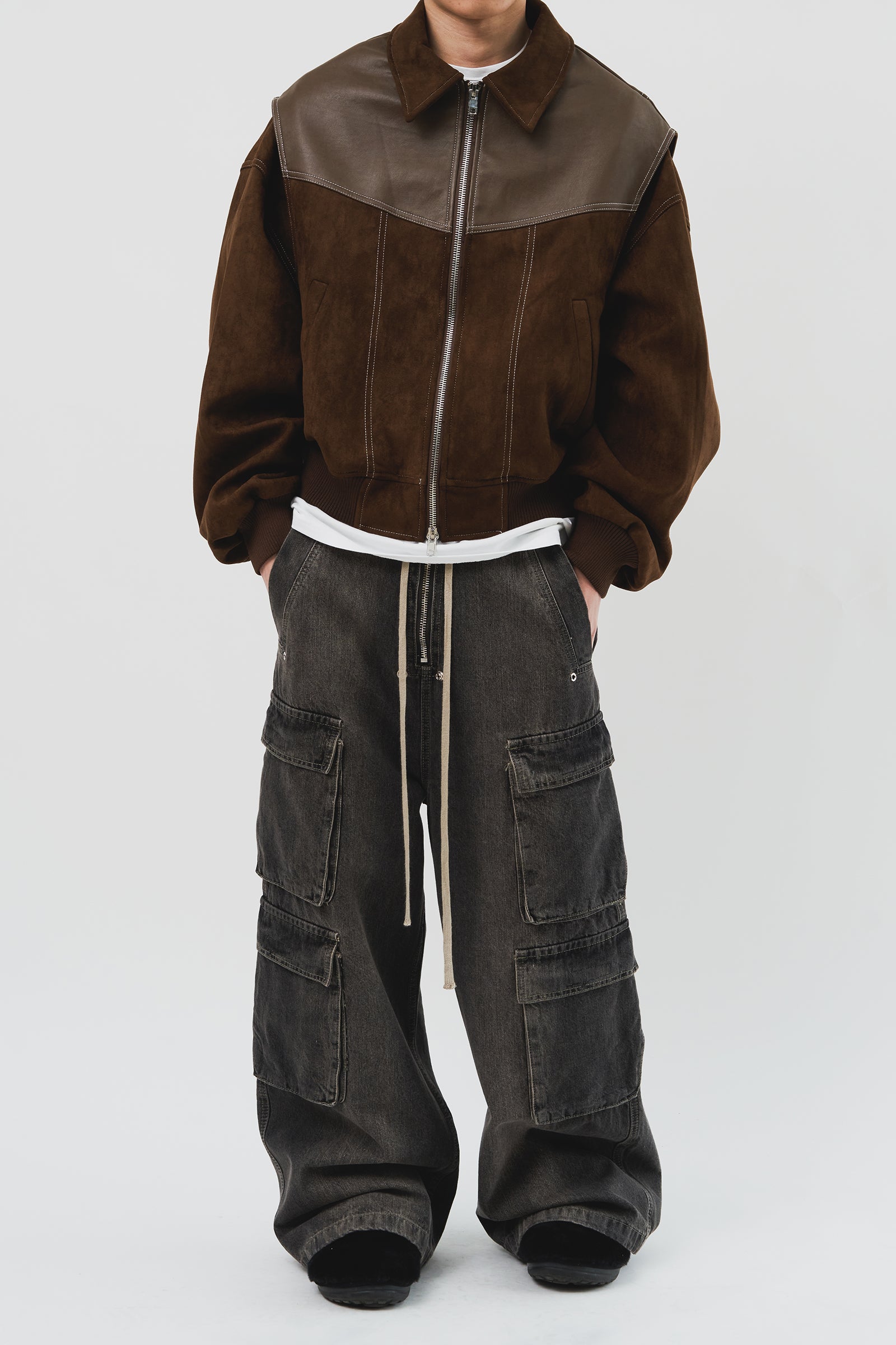 Sonar Wide Pocket Denim Pants