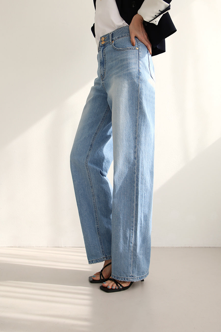 MARINE ROLL-UP JEANS