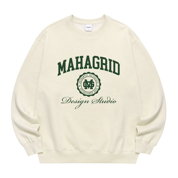 mahagrid/マハグリッド』SHIELD SWEATSHIRT/シールド スウェットシャツ-