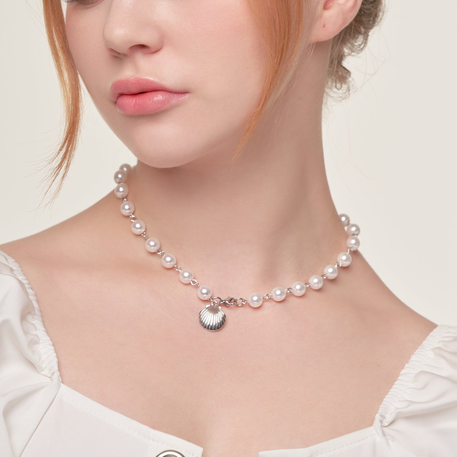 PEARL SHELLFISH NECKLACE