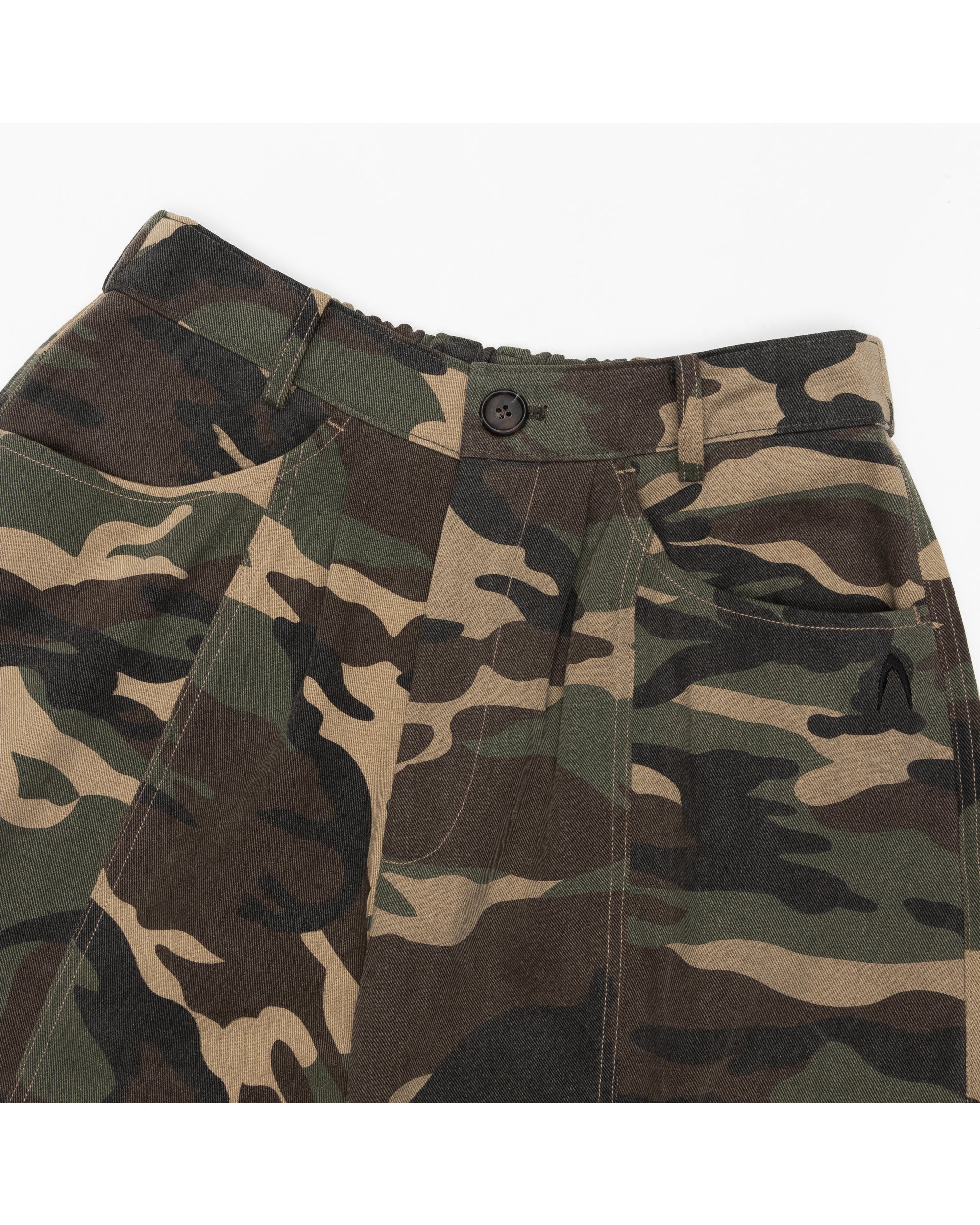 Camouflage Twill Cargo Pants (Desert Sand)