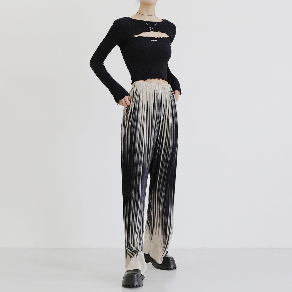 (Unisex) Scratcher Pleated Pants