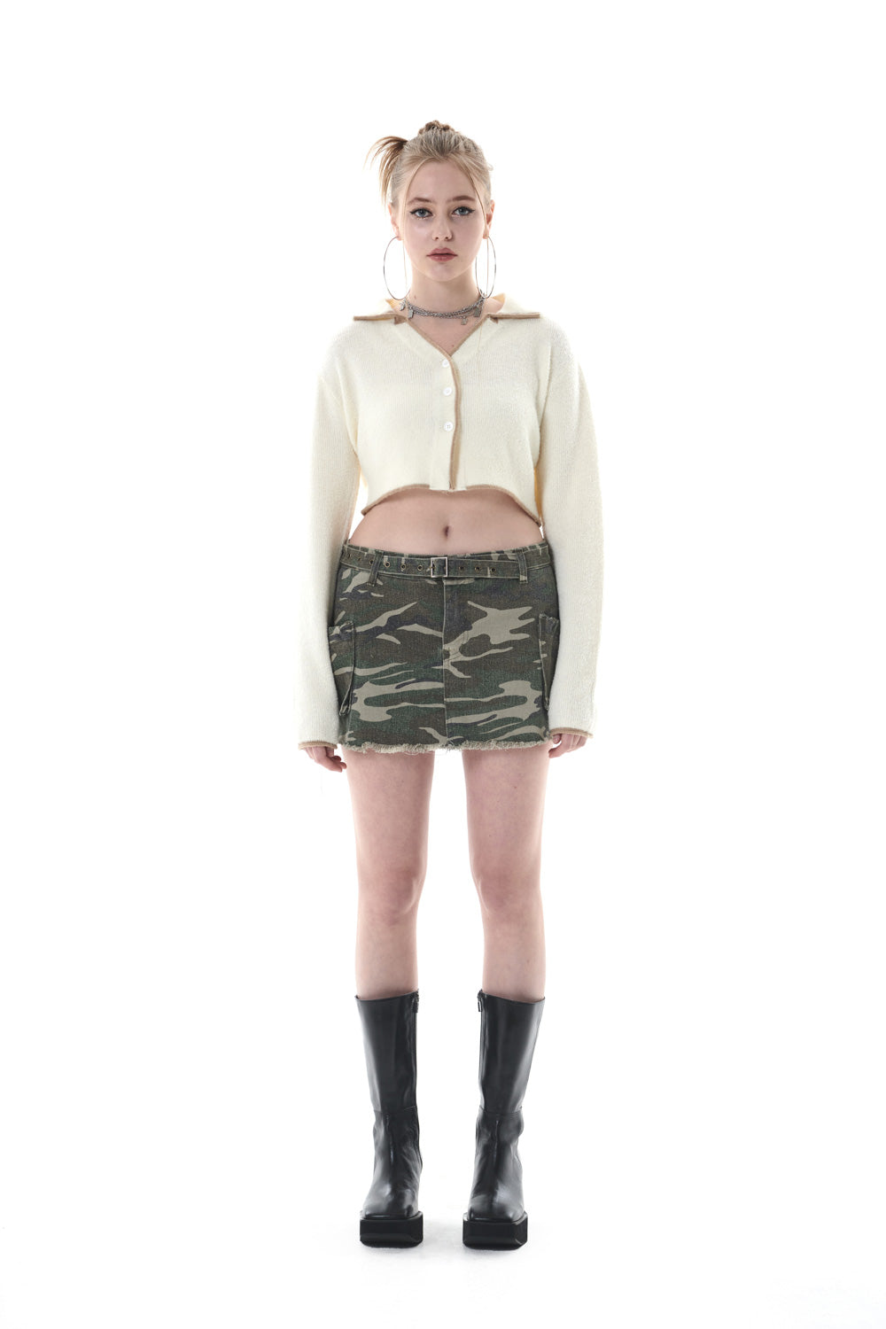 MILITARY MINI SKIRT