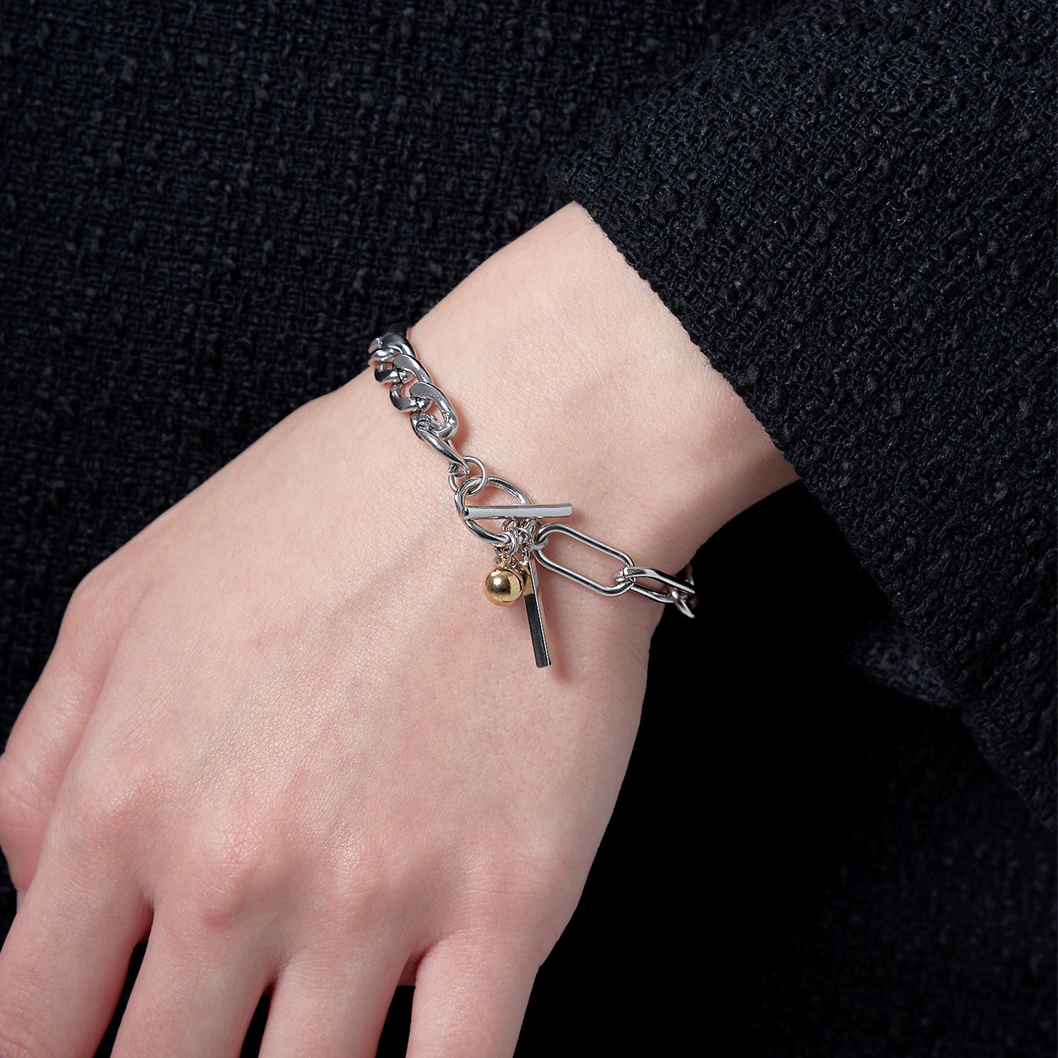 FAVORITE TOGGLE CHAIN BRACELET