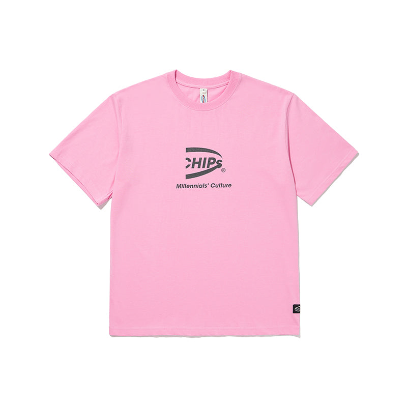 OG half logo Tee (pink)