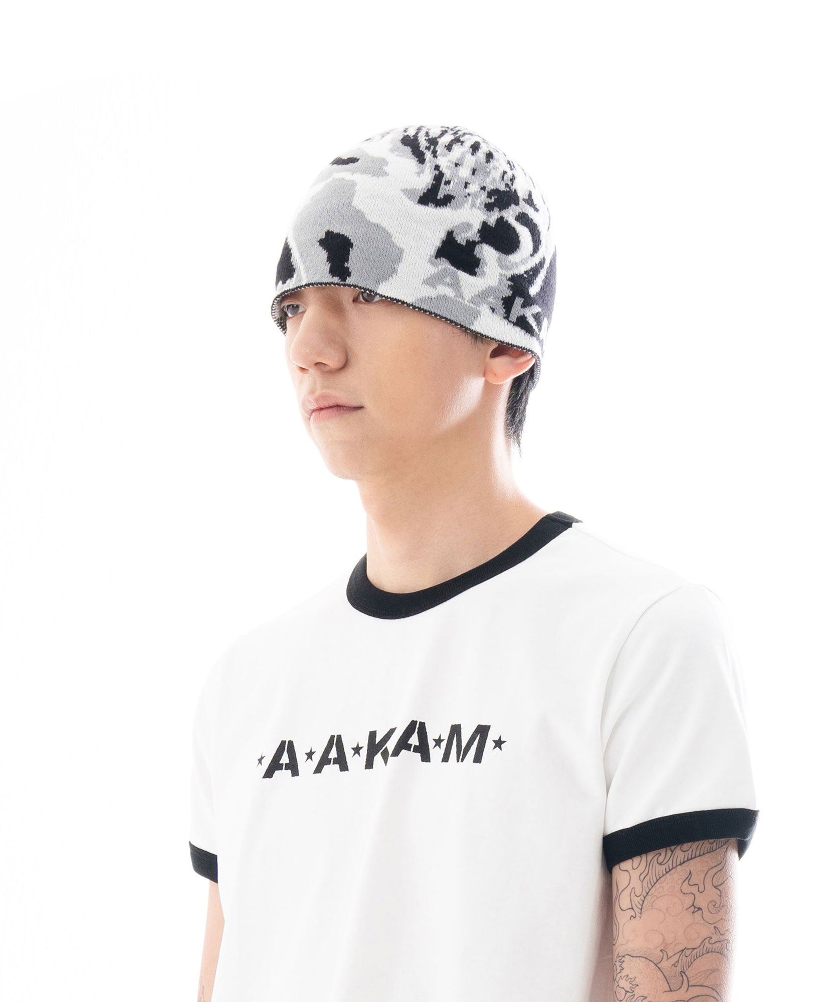 Scream Jacquard Beanie (Black)