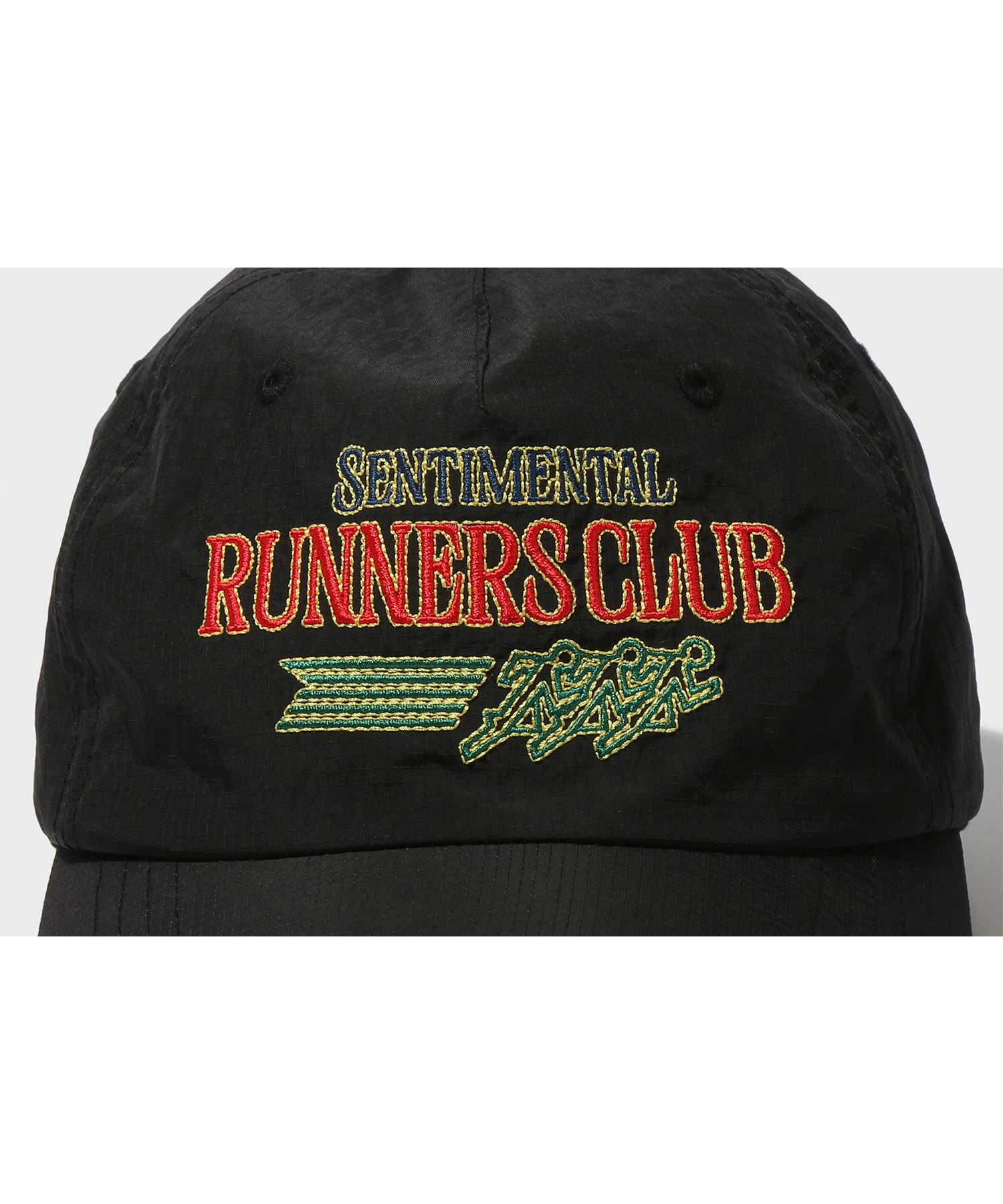 Runner's Club Nylon Cap (Black)